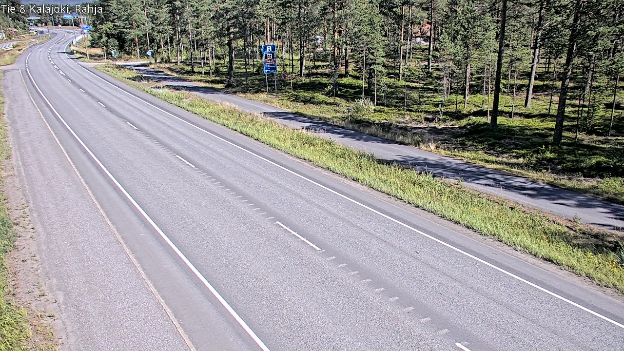 Kelikamerat Kuva Tie 8 Kalajoki, Rahja, Kalajoki, Pohjois-Pohjanmaa