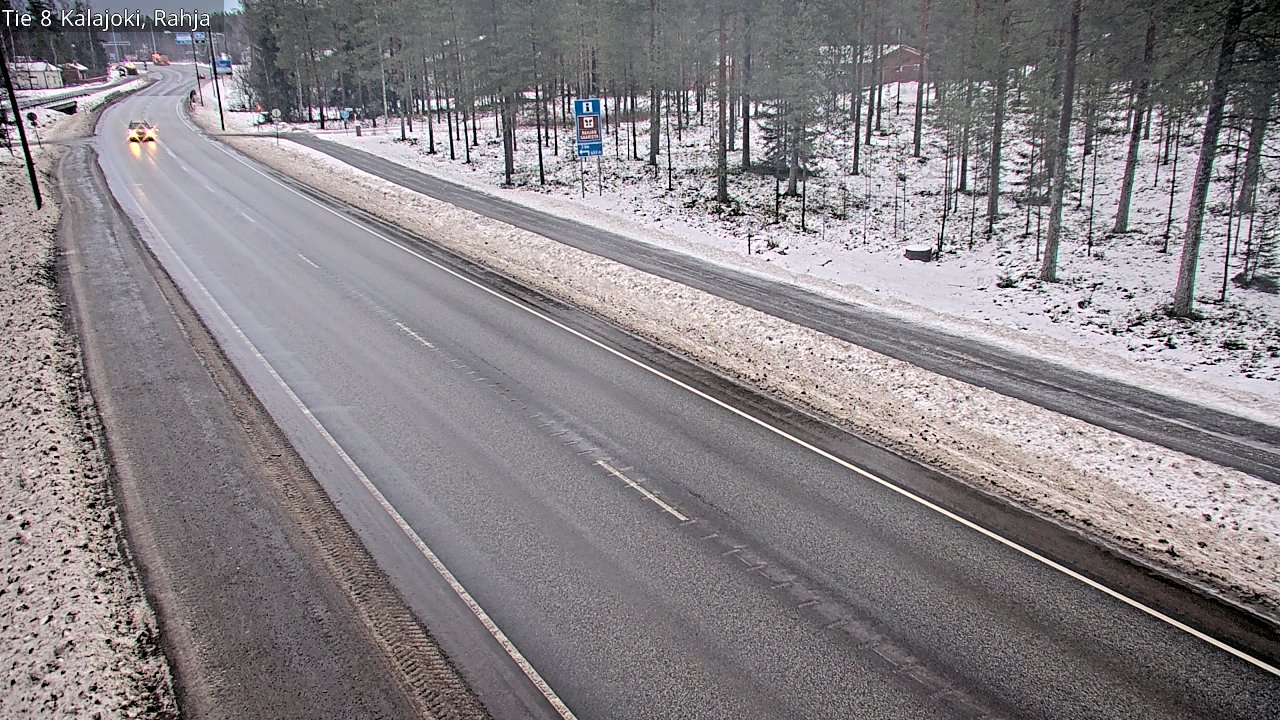 Weather Camera Image Road 8 Kalajoki, Rahja, Kalajoki, Pohjois-Pohjanmaa