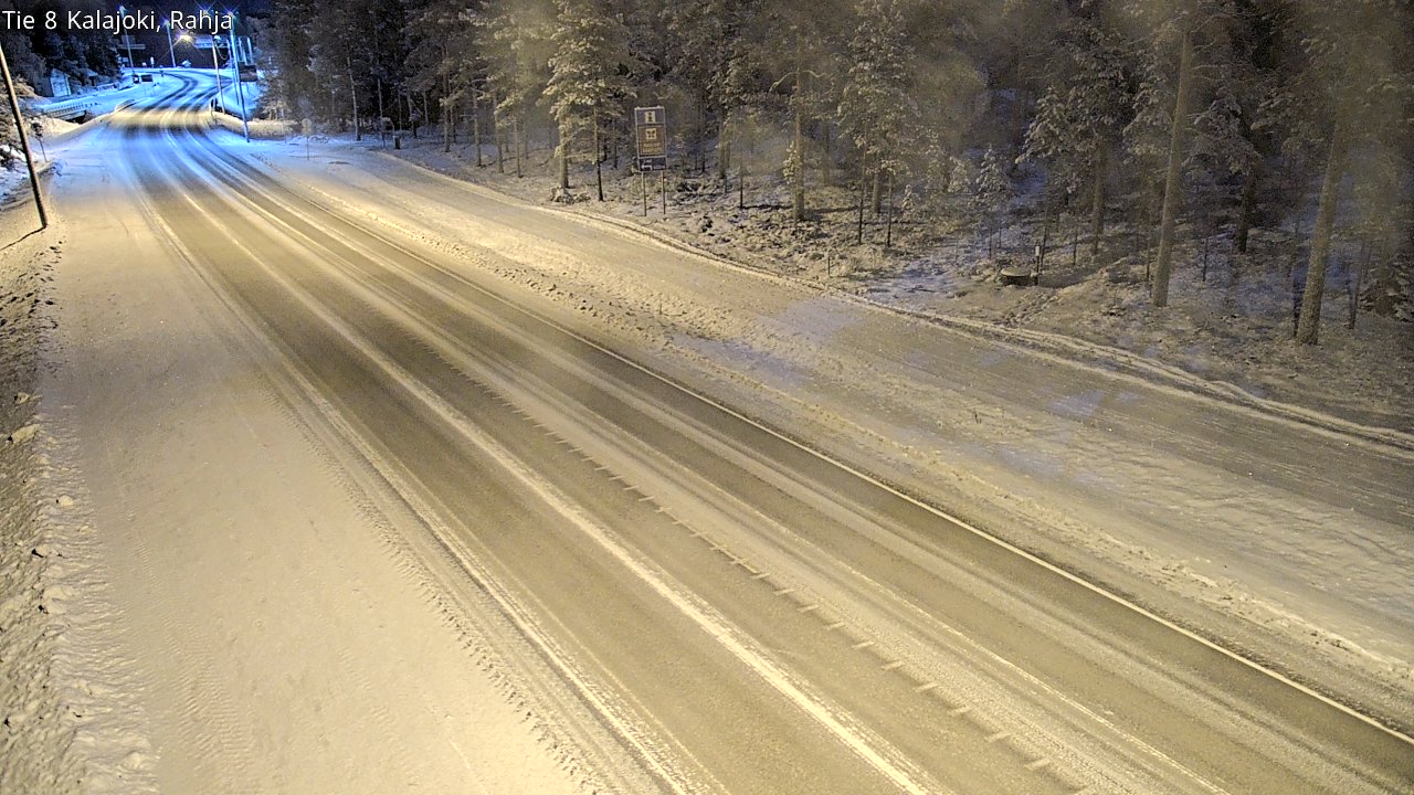 Weather Camera Image Road 8 Kalajoki, Rahja, Kalajoki, Pohjois-Pohjanmaa