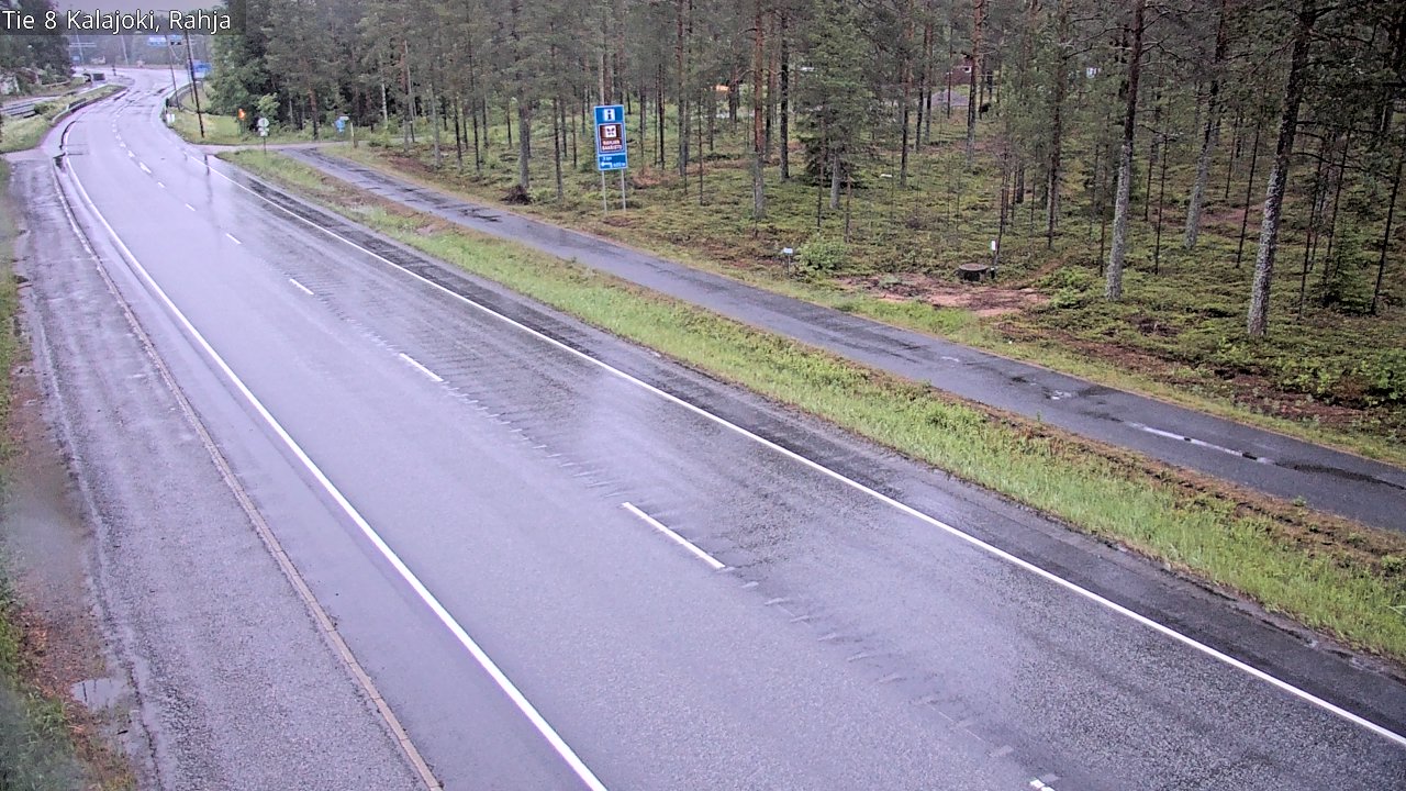 Kelikamerat Kuva Tie 8 Kalajoki, Rahja, Kalajoki, Pohjois-Pohjanmaa