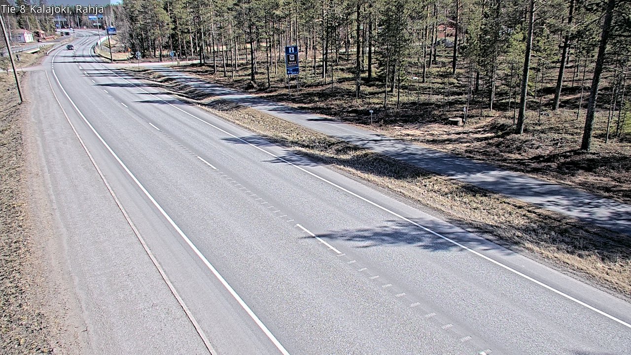 Kelikamerat Kuva Tie 8 Kalajoki, Rahja, Kalajoki, Pohjois-Pohjanmaa