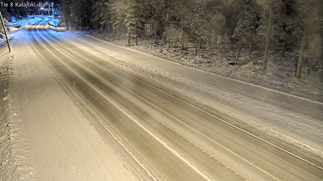 Weather Camera Image Road 8 Kalajoki, Rahja, Kalajoki, Pohjois-Pohjanmaa