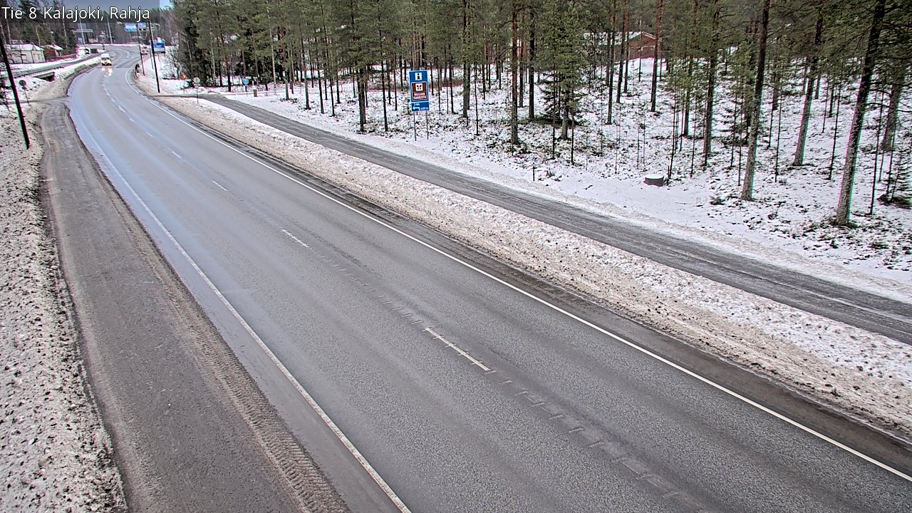 Weather Camera Image Road 8 Kalajoki, Rahja, Kalajoki, Pohjois-Pohjanmaa