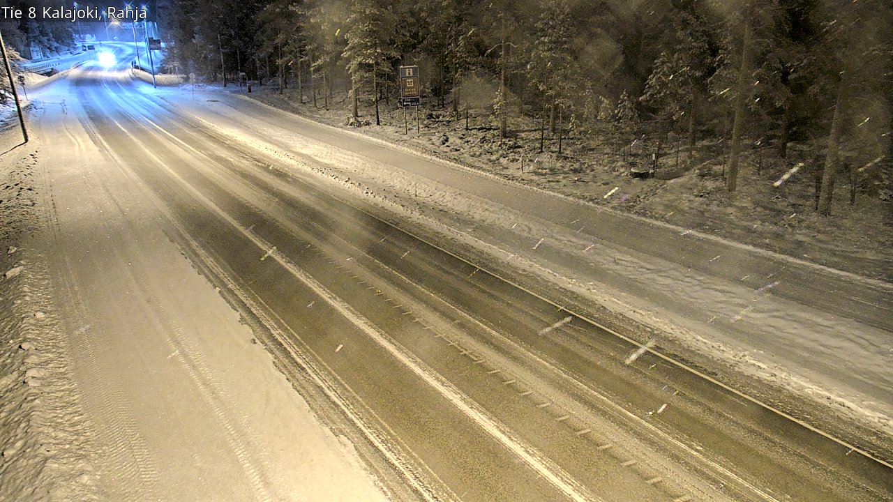 Kelikamerat Kuva Tie 8 Kalajoki, Rahja, Kalajoki, Pohjois-Pohjanmaa