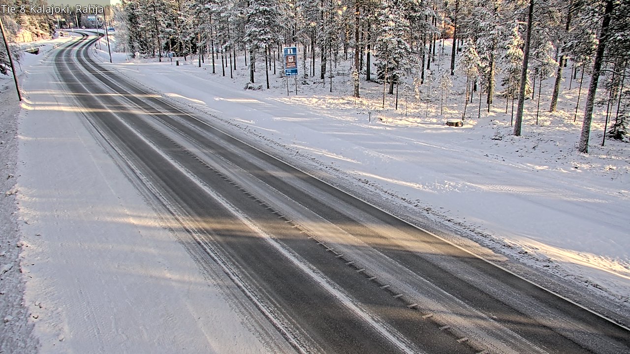 Weather Camera Image Road 8 Kalajoki, Rahja, Kalajoki, Pohjois-Pohjanmaa
