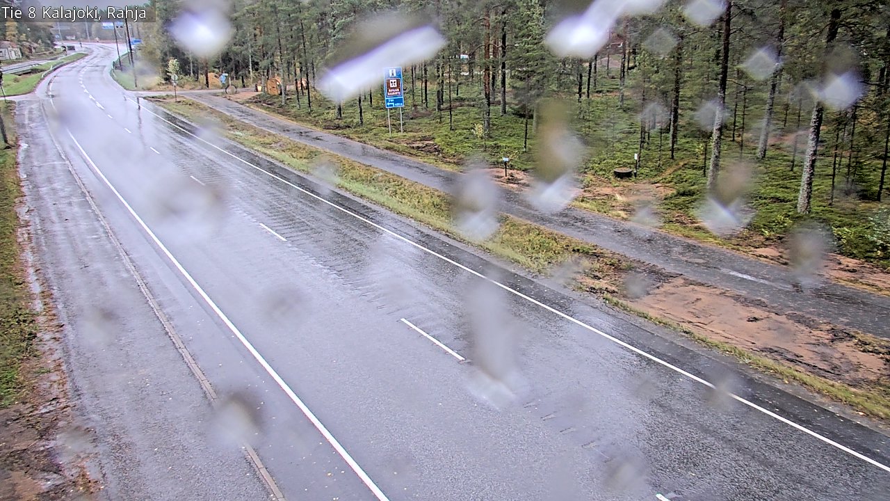 Weather Camera Image Road 8 Kalajoki, Rahja, Kalajoki, Pohjois-Pohjanmaa