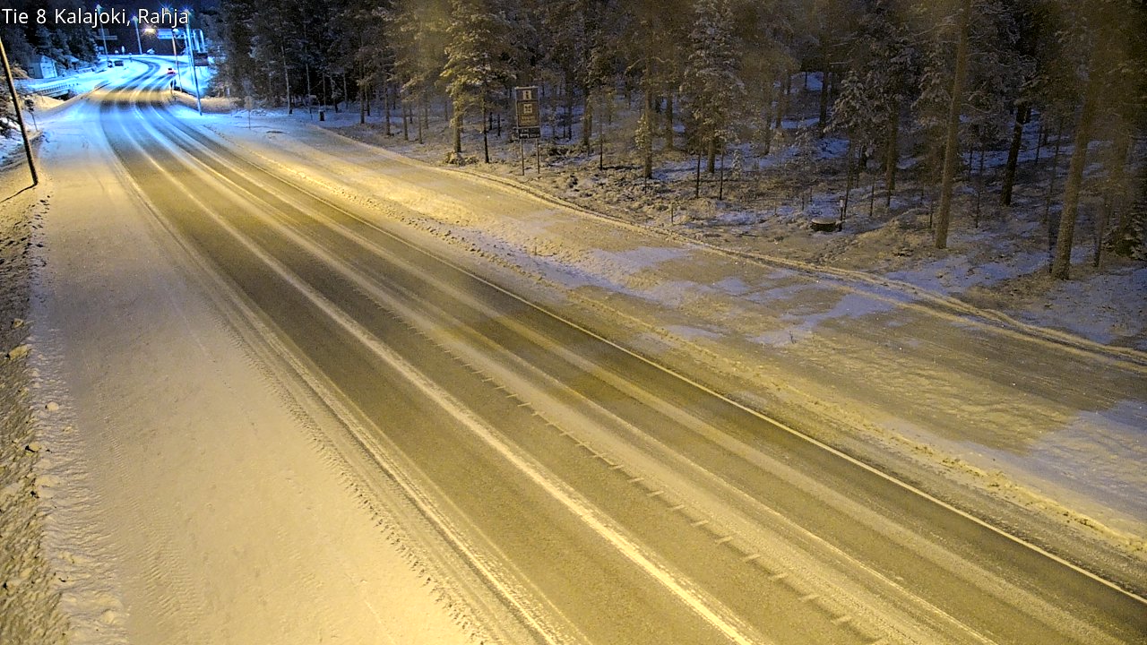 Weather Camera Image Road 8 Kalajoki, Rahja, Kalajoki, Pohjois-Pohjanmaa