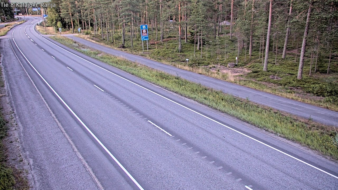 Kelikamerat Kuva Tie 8 Kalajoki, Rahja, Kalajoki, Pohjois-Pohjanmaa