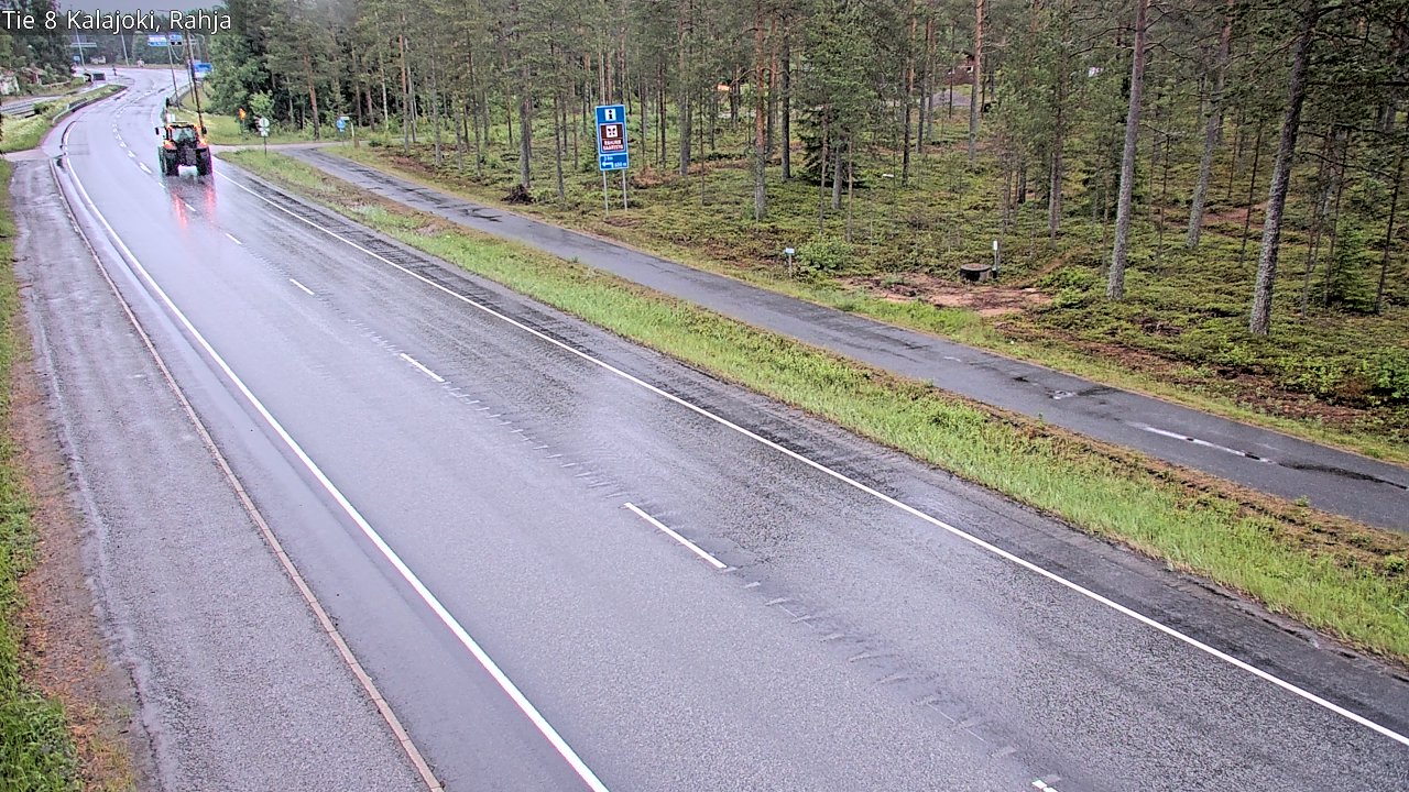 Kelikamerat Kuva Tie 8 Kalajoki, Rahja, Kalajoki, Pohjois-Pohjanmaa