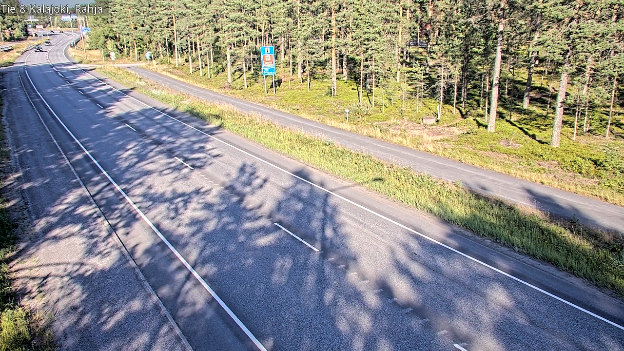 Kelikamerat Kuva Tie 8 Kalajoki, Rahja, Kalajoki, Pohjois-Pohjanmaa