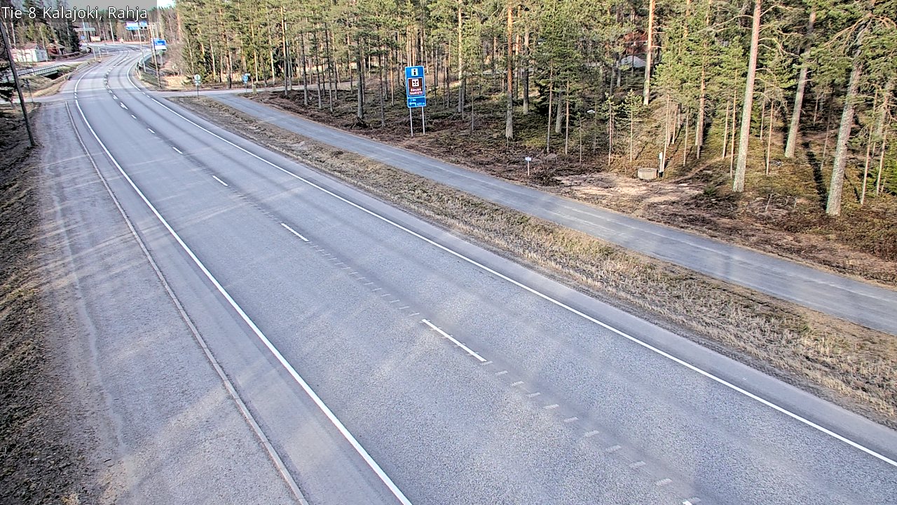 Kelikamerat Kuva Tie 8 Kalajoki, Rahja, Kalajoki, Pohjois-Pohjanmaa