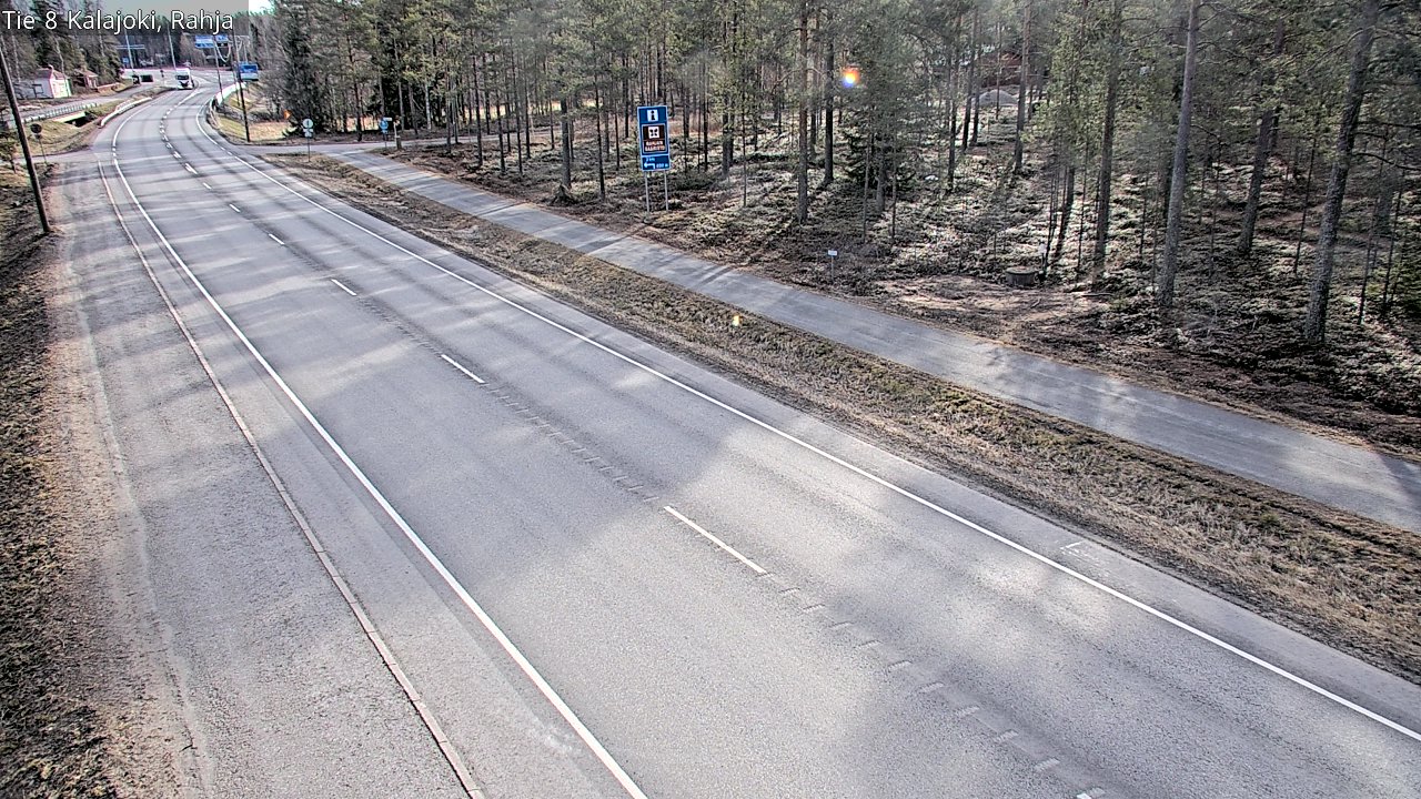 Kelikamerat Kuva Tie 8 Kalajoki, Rahja, Kalajoki, Pohjois-Pohjanmaa