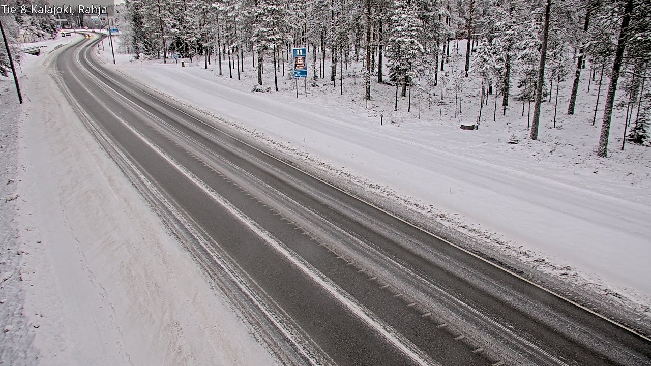 Weather Camera Image Väg 8 Kalajoki, Rahja, Kalajoki, Pohjois-Pohjanmaa