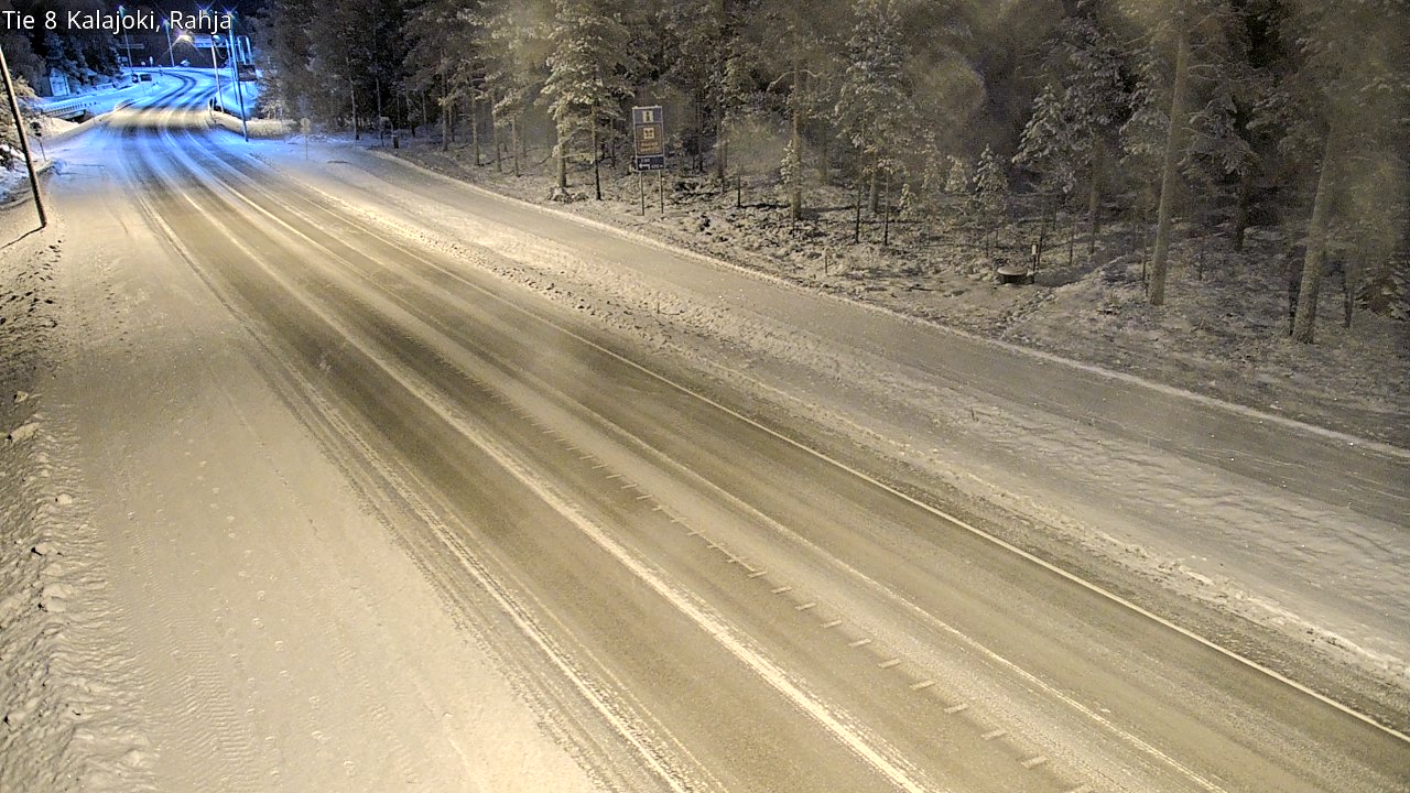 Weather Camera Image Road 8 Kalajoki, Rahja, Kalajoki, Pohjois-Pohjanmaa