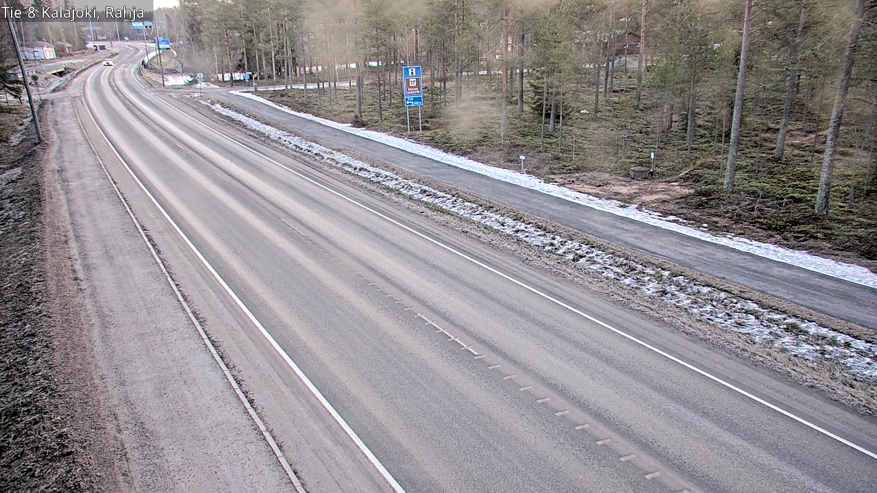 Kelikamerat Kuva Tie 8 Kalajoki, Rahja, Kalajoki, Pohjois-Pohjanmaa