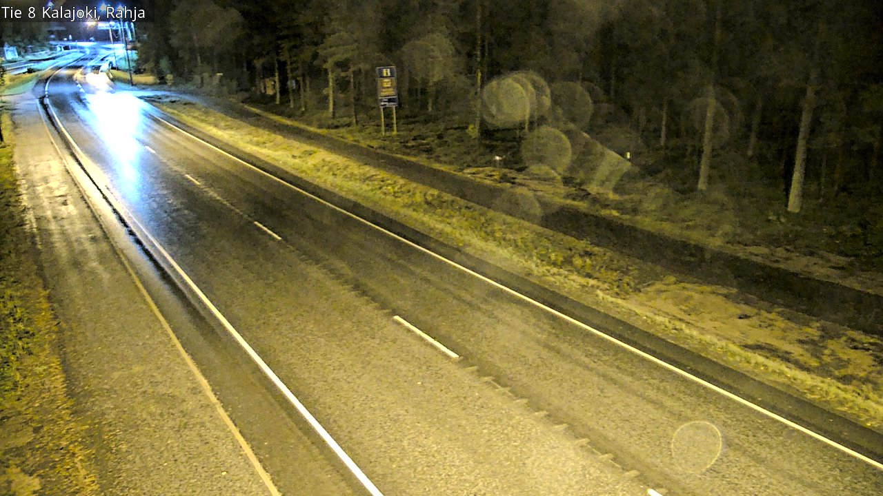 Kelikamerat Kuva Tie 8 Kalajoki, Rahja, Kalajoki, Pohjois-Pohjanmaa