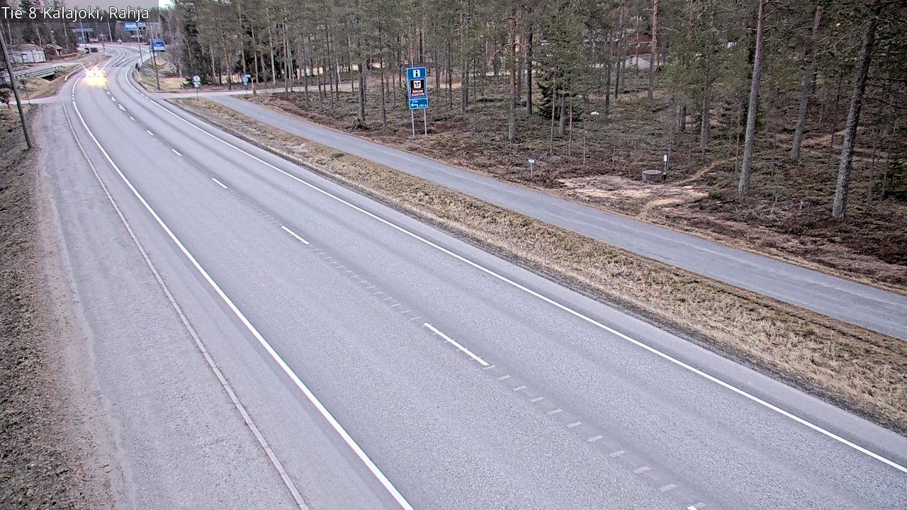 Weather Camera Image Väg 8 Kalajoki, Rahja, Kalajoki, Pohjois-Pohjanmaa