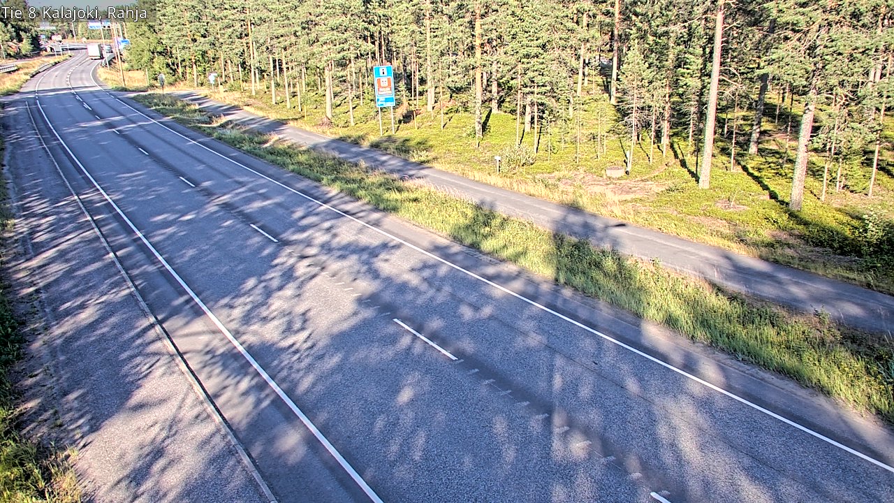 Kelikamerat Kuva Tie 8 Kalajoki, Rahja, Kalajoki, Pohjois-Pohjanmaa