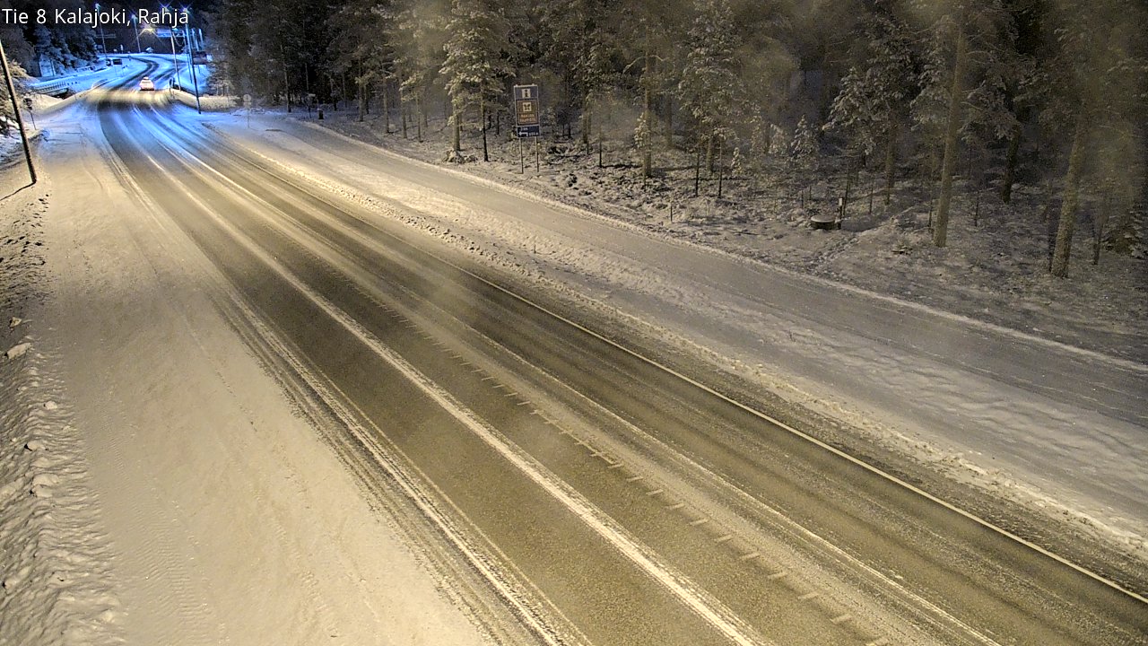 Weather Camera Image Väg 8 Kalajoki, Rahja, Kalajoki, Pohjois-Pohjanmaa