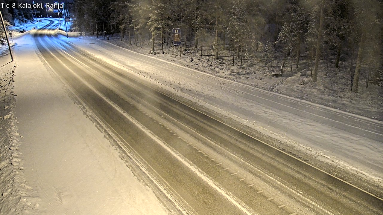 Kelikamerat Kuva Tie 8 Kalajoki, Rahja, Kalajoki, Pohjois-Pohjanmaa