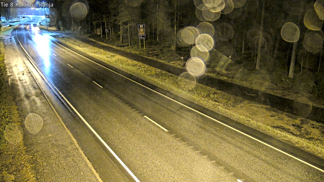 Kelikamerat Kuva Tie 8 Kalajoki, Rahja, Kalajoki, Pohjois-Pohjanmaa