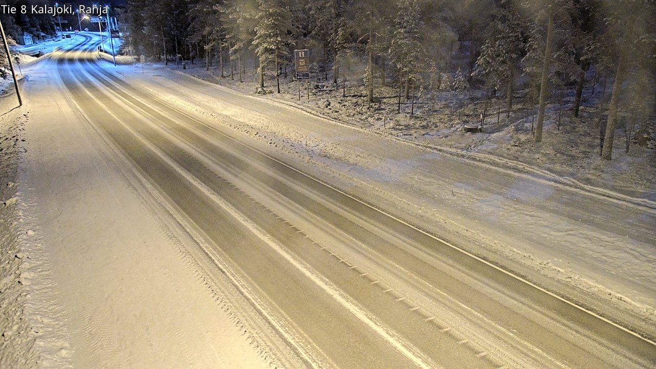 Weather Camera Image Road 8 Kalajoki, Rahja, Kalajoki, Pohjois-Pohjanmaa