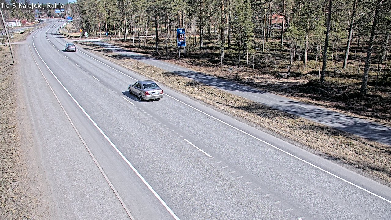 Kelikamerat Kuva Tie 8 Kalajoki, Rahja, Kalajoki, Pohjois-Pohjanmaa