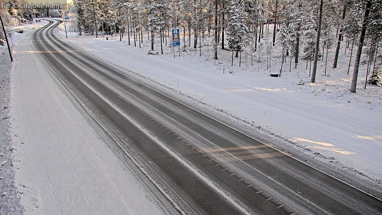 Weather Camera Image Road 8 Kalajoki, Rahja, Kalajoki, Pohjois-Pohjanmaa