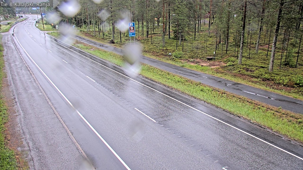 Kelikamerat Kuva Tie 8 Kalajoki, Rahja, Kalajoki, Pohjois-Pohjanmaa