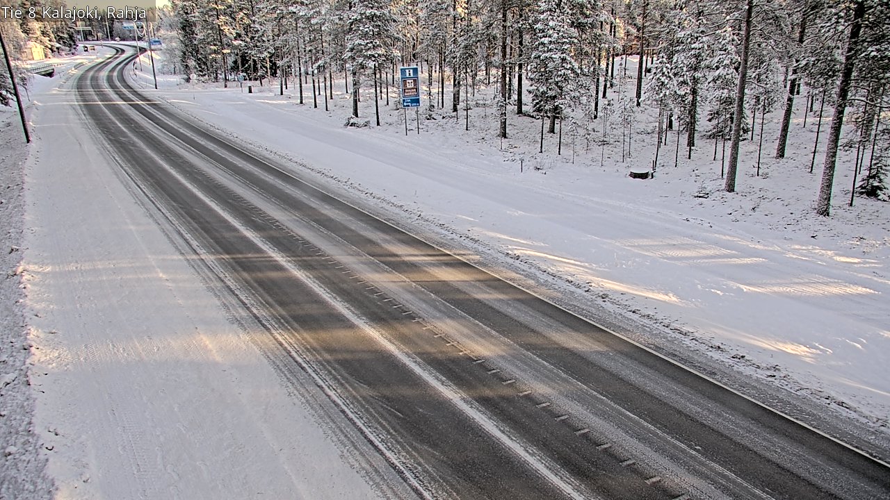 Weather Camera Image Road 8 Kalajoki, Rahja, Kalajoki, Pohjois-Pohjanmaa