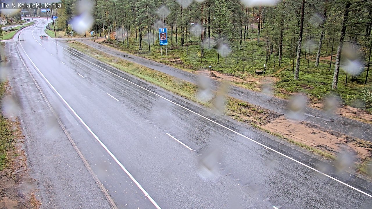 Weather Camera Image Road 8 Kalajoki, Rahja, Kalajoki, Pohjois-Pohjanmaa
