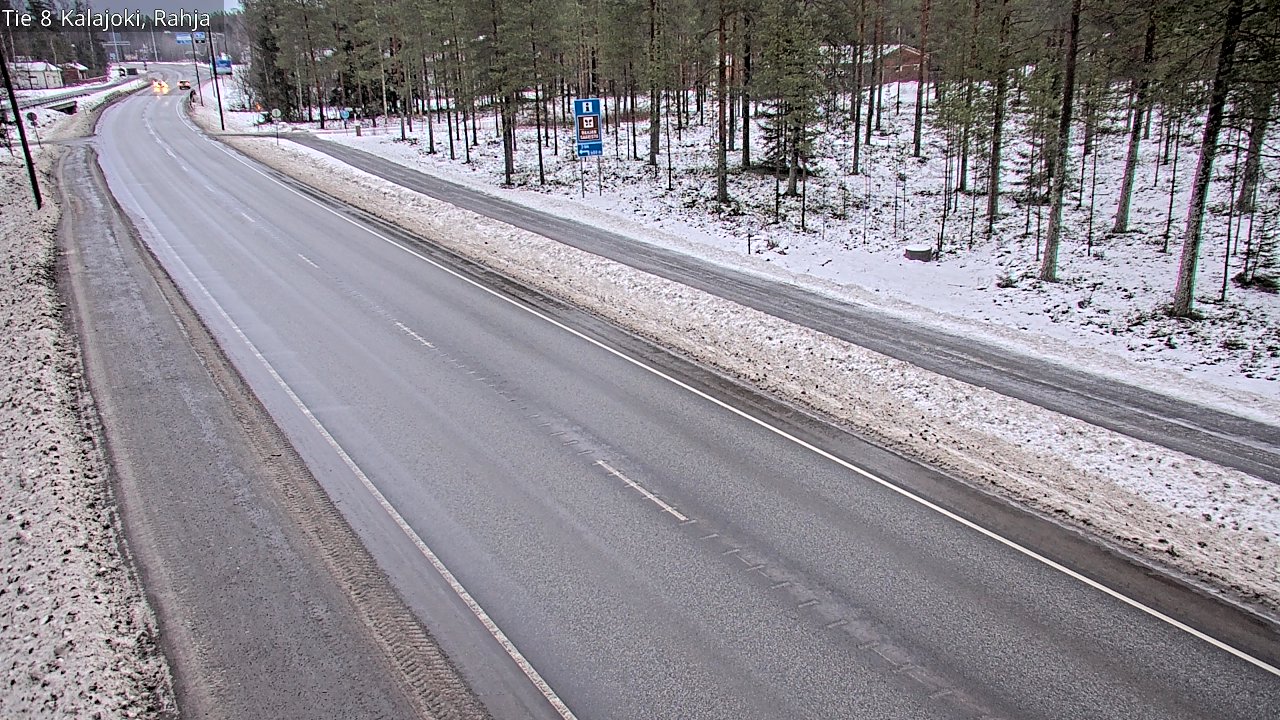 Weather Camera Image Road 8 Kalajoki, Rahja, Kalajoki, Pohjois-Pohjanmaa