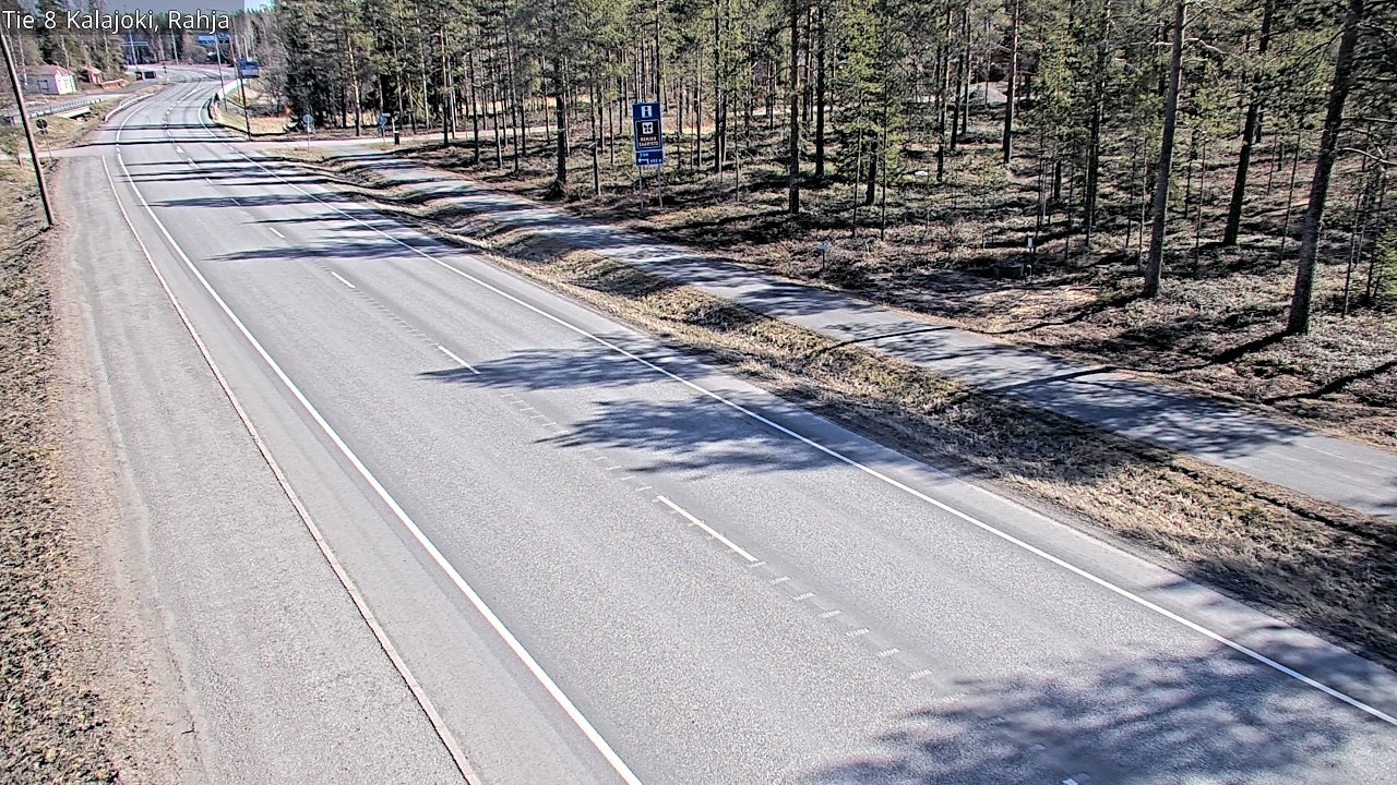 Kelikamerat Kuva Tie 8 Kalajoki, Rahja, Kalajoki, Pohjois-Pohjanmaa