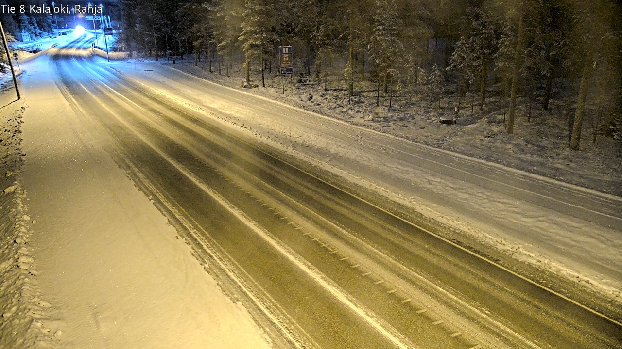 Kelikamerat Kuva Tie 8 Kalajoki, Rahja, Kalajoki, Pohjois-Pohjanmaa