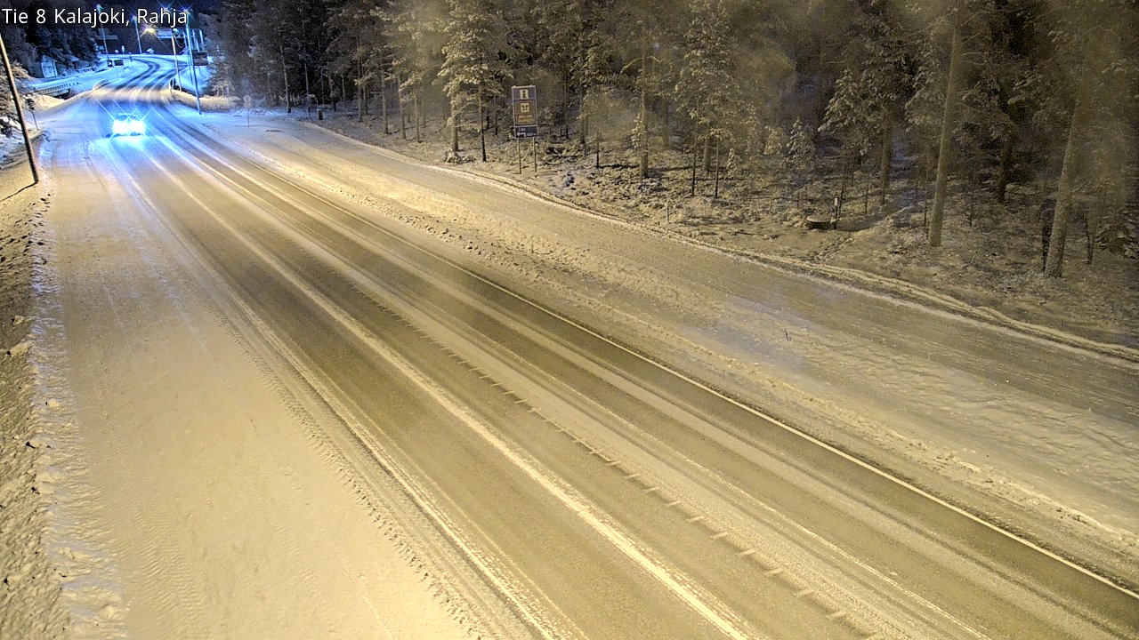 Weather Camera Image Road 8 Kalajoki, Rahja, Kalajoki, Pohjois-Pohjanmaa