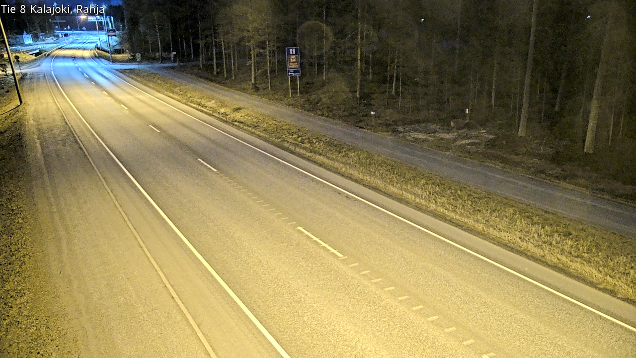 Kelikamerat Kuva Tie 8 Kalajoki, Rahja, Kalajoki, Pohjois-Pohjanmaa