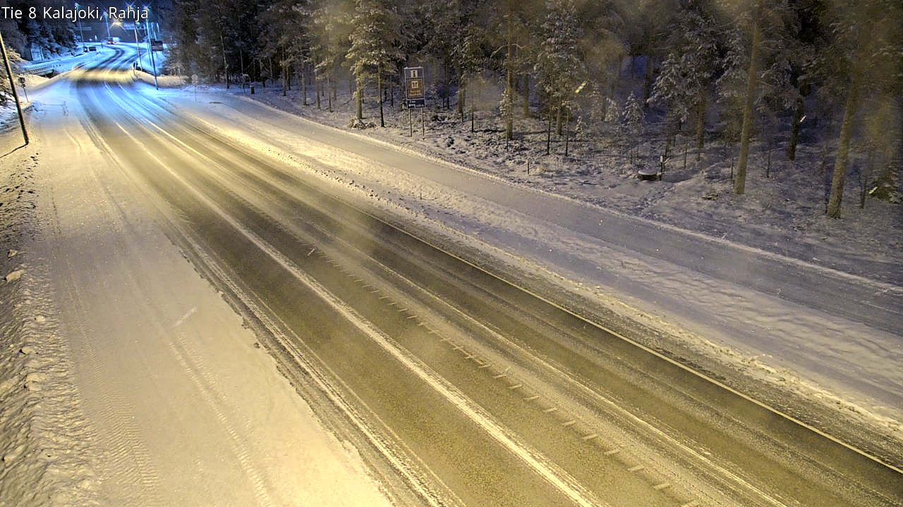 Kelikamerat Kuva Tie 8 Kalajoki, Rahja, Kalajoki, Pohjois-Pohjanmaa