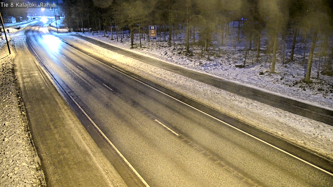 Weather Camera Image Road 8 Kalajoki, Rahja, Kalajoki, Pohjois-Pohjanmaa