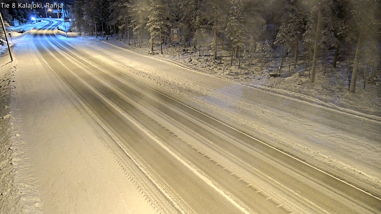 Weather Camera Image Road 8 Kalajoki, Rahja, Kalajoki, Pohjois-Pohjanmaa