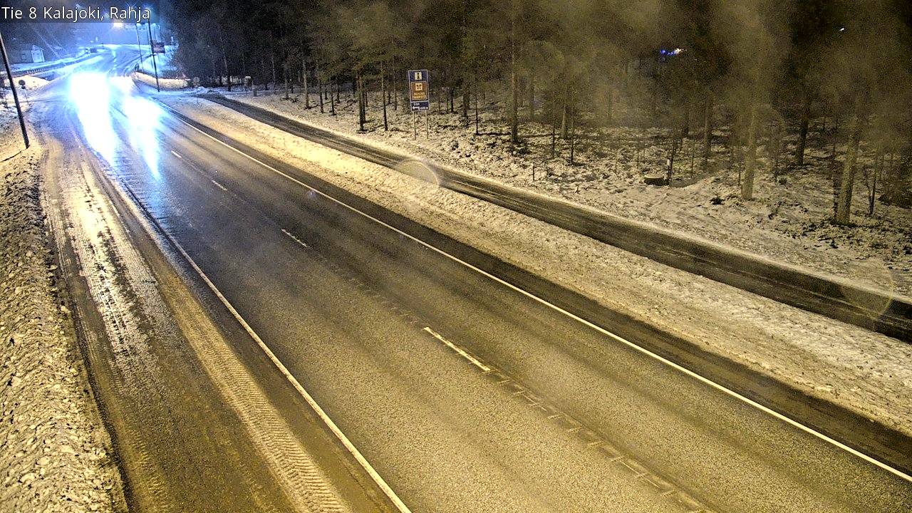 Kelikamerat Kuva Tie 8 Kalajoki, Rahja, Kalajoki, Pohjois-Pohjanmaa