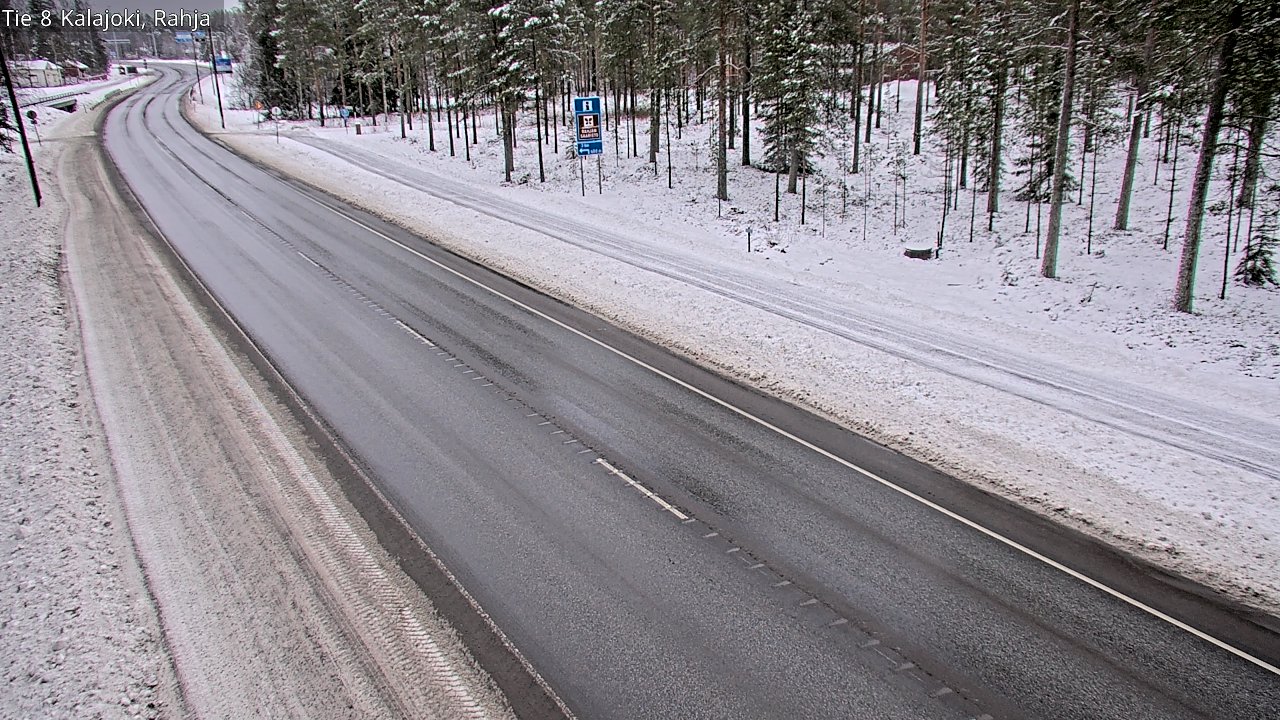 Kelikamerat Kuva Tie 8 Kalajoki, Rahja, Kalajoki, Pohjois-Pohjanmaa