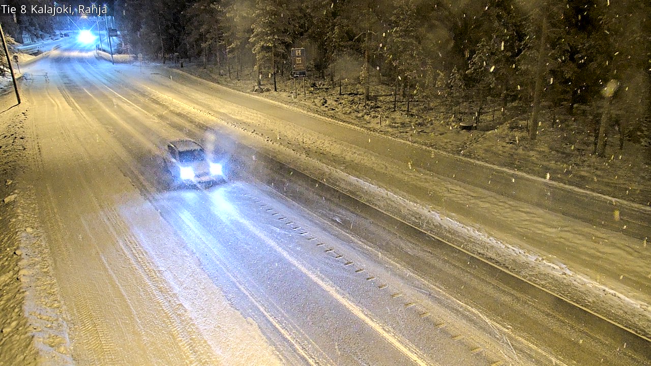 Kelikamerat Kuva Tie 8 Kalajoki, Rahja, Kalajoki, Pohjois-Pohjanmaa