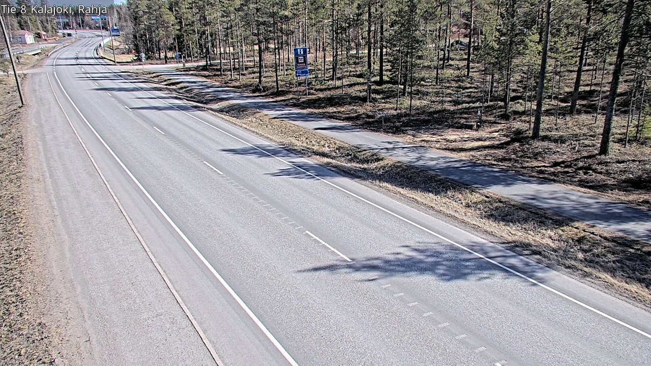 Kelikamerat Kuva Tie 8 Kalajoki, Rahja, Kalajoki, Pohjois-Pohjanmaa