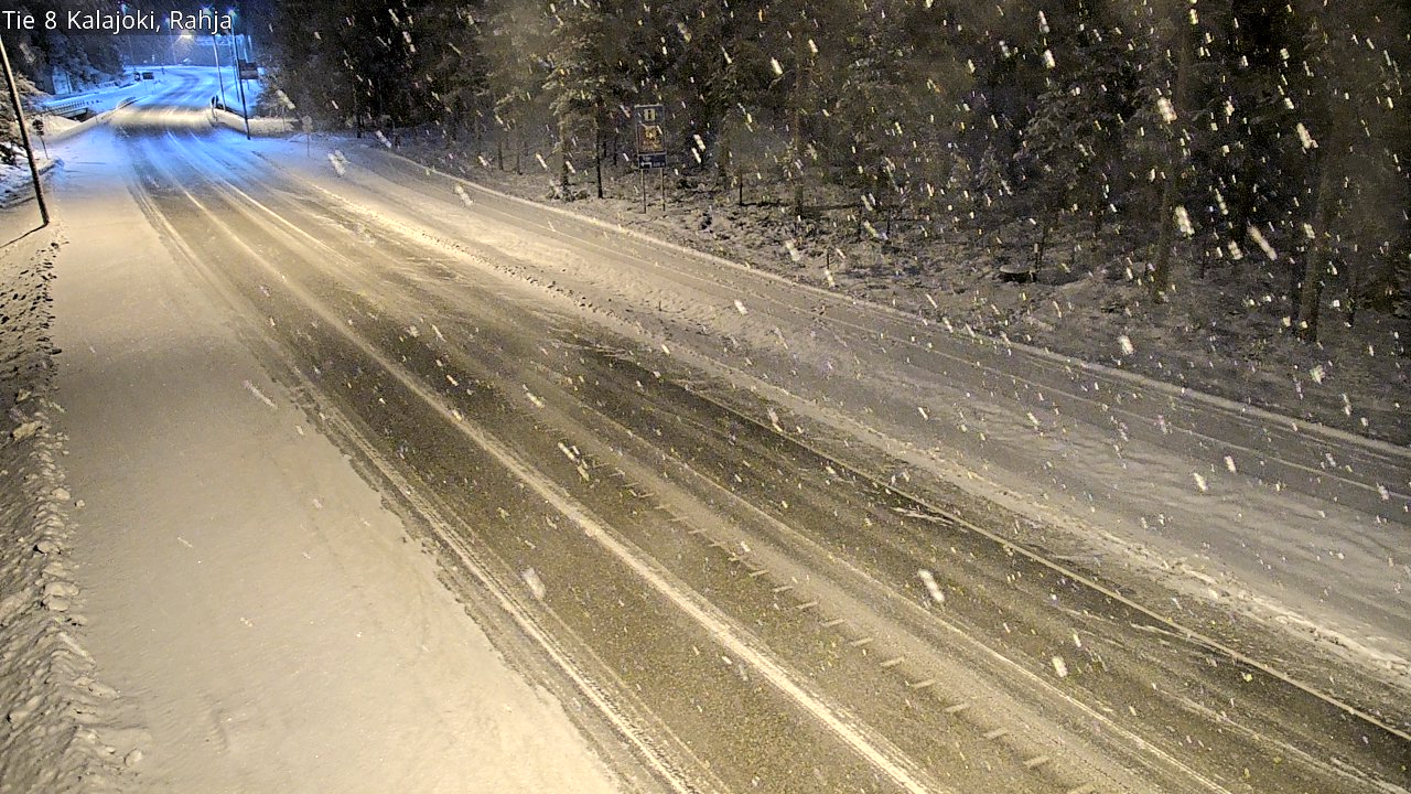 Kelikamerat Kuva Tie 8 Kalajoki, Rahja, Kalajoki, Pohjois-Pohjanmaa