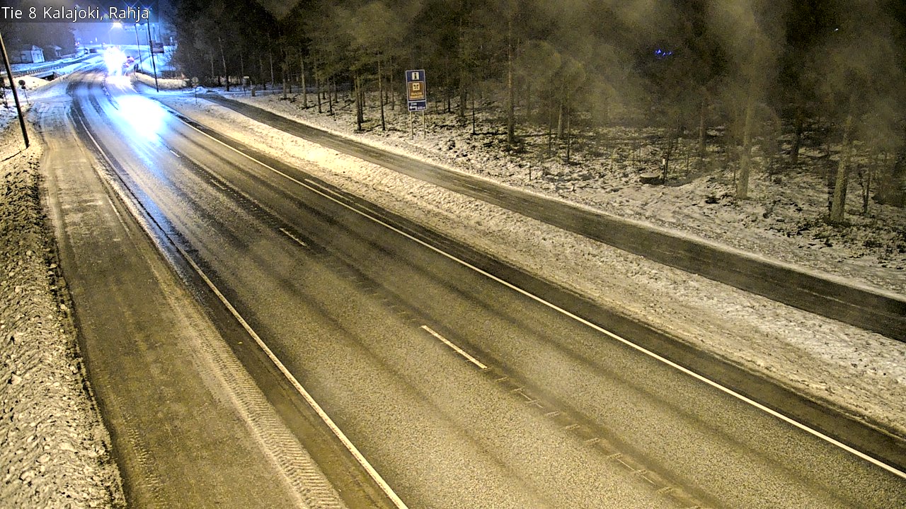 Weather Camera Image Road 8 Kalajoki, Rahja, Kalajoki, Pohjois-Pohjanmaa