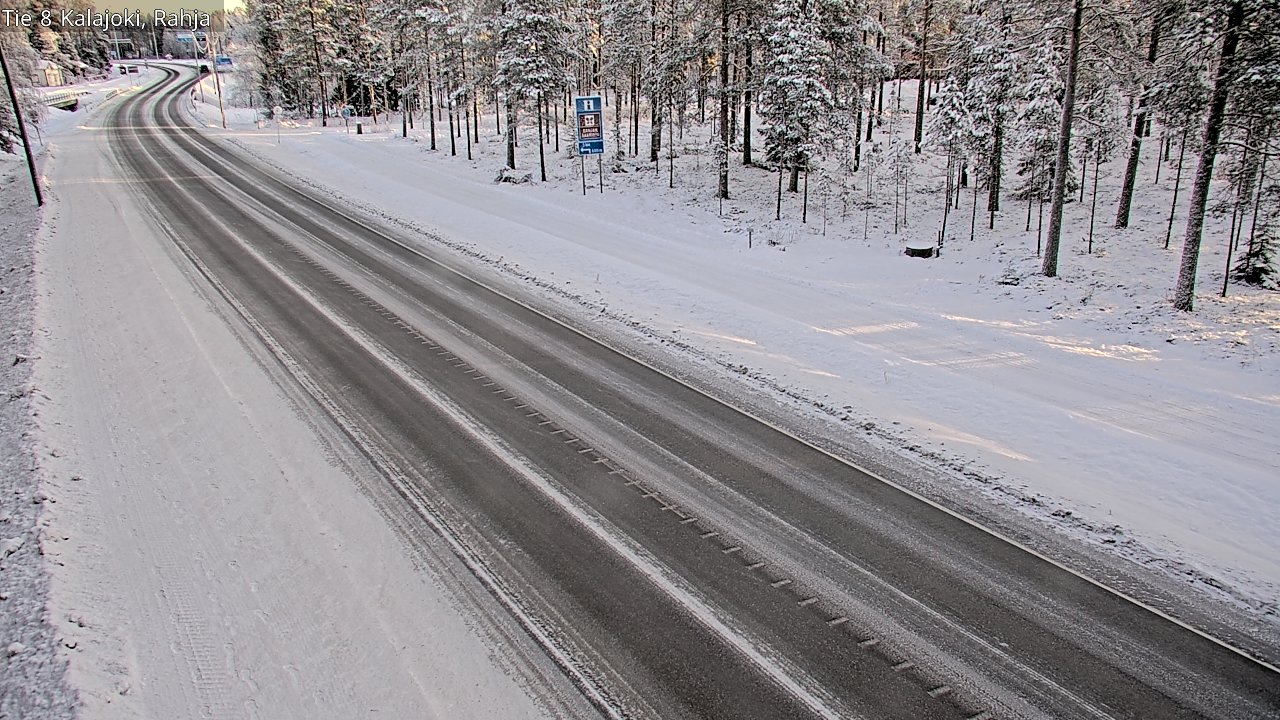 Weather Camera Image Road 8 Kalajoki, Rahja, Kalajoki, Pohjois-Pohjanmaa