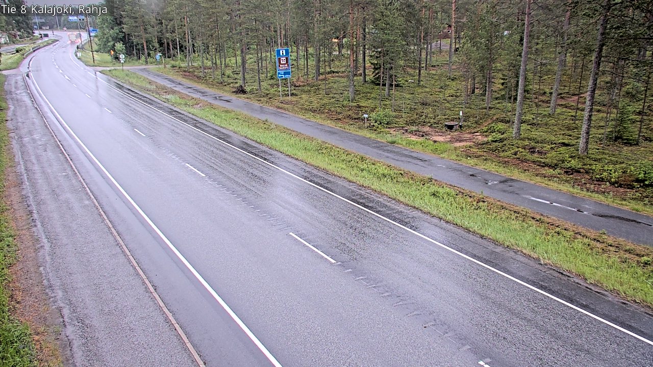 Kelikamerat Kuva Tie 8 Kalajoki, Rahja, Kalajoki, Pohjois-Pohjanmaa