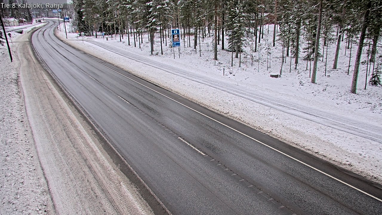 Kelikamerat Kuva Tie 8 Kalajoki, Rahja, Kalajoki, Pohjois-Pohjanmaa