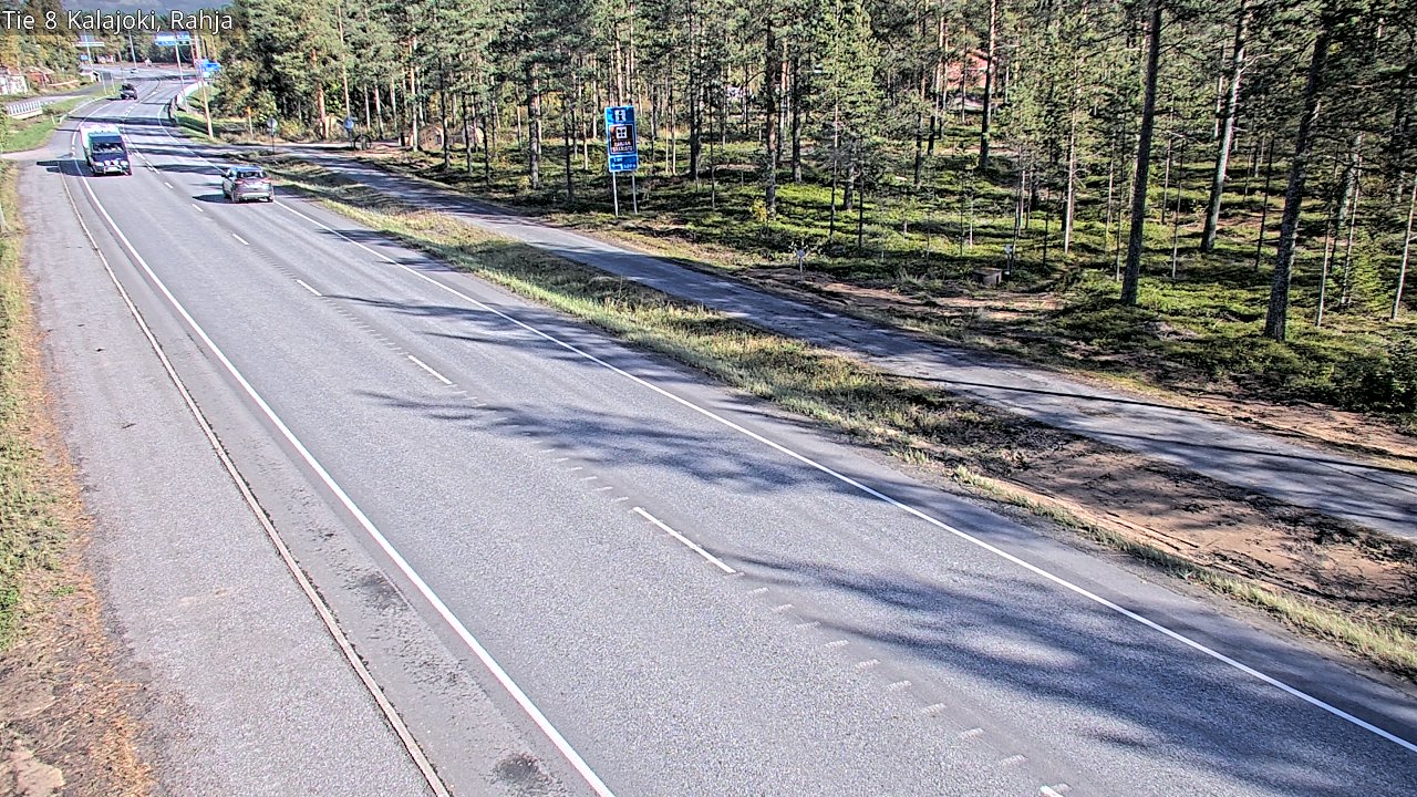 Kelikamerat Kuva Tie 8 Kalajoki, Rahja, Kalajoki, Pohjois-Pohjanmaa