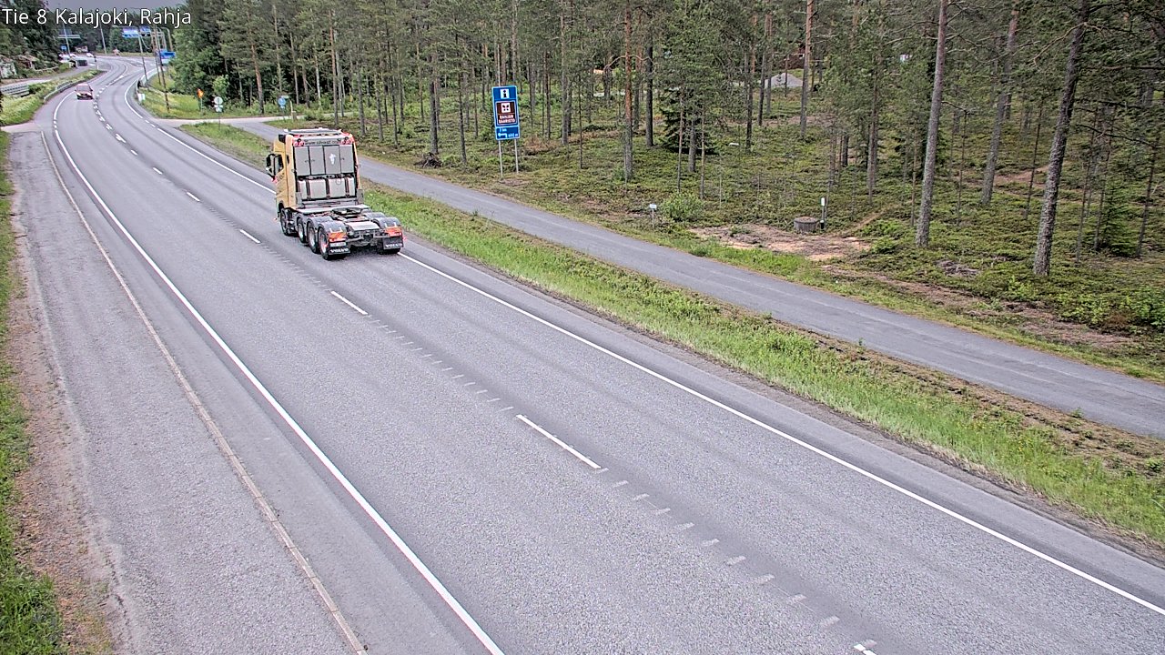 Kelikamerat Kuva Tie 8 Kalajoki, Rahja, Kalajoki, Pohjois-Pohjanmaa
